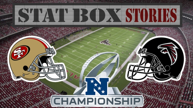 Stat Box Stories NFC Championship Header